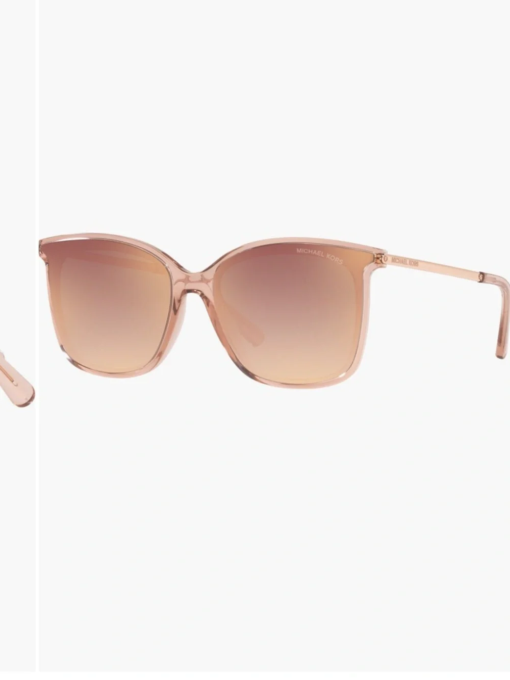 Michael Kors Zermatt rose gold sunglasses